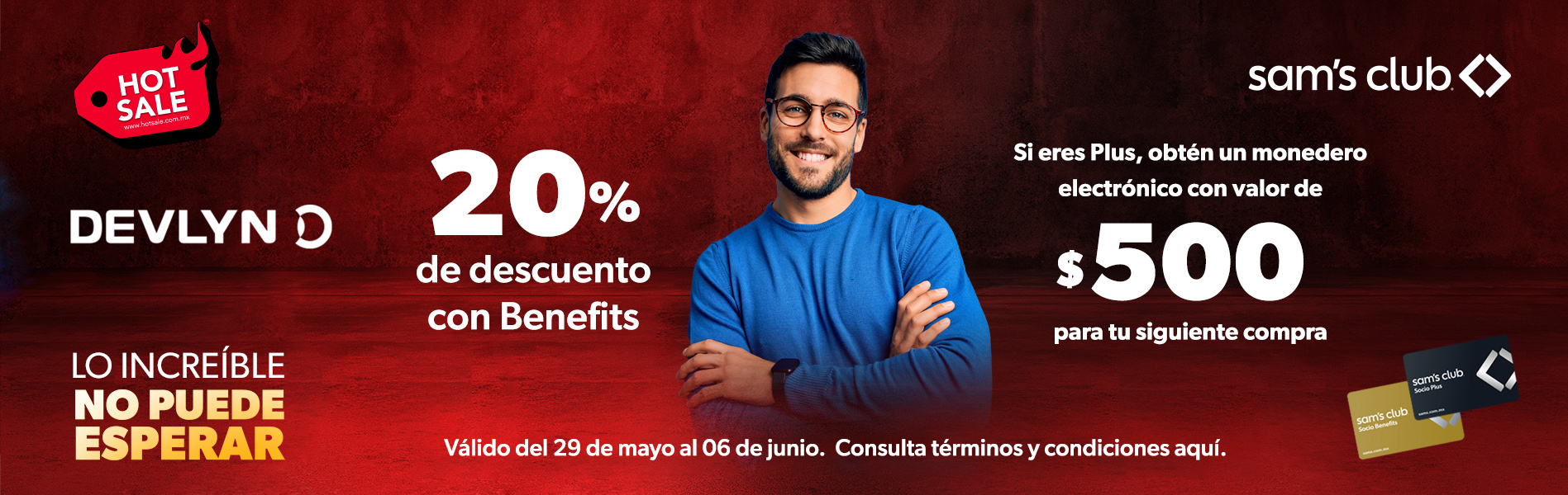 Sam's Club samsclub samsbenefits hazte socio cine viajes hot deals restaurantes educacion ropa accesorio mascotas salud entretenimiento fitness puntos